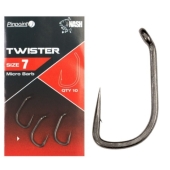 Крючки карповые Nash Pinpoint Twister Hooks Micro Barbed Size 2 10шт