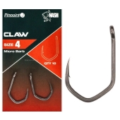 Карповые крючки Нэш Пинпоинт Клау Хукс Nash Pinpoint Claw Hooks Red/Micro Barbed size 5 10шт (арт.5566T6134)