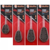 Годівниця інлайн методна Guru Extra Distance Hybrid Feeder Large 60g 1шт 