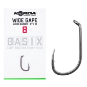 Гачки безбороді Korda Basix Wide Gape Hook Barbless Size 2 10шт 