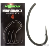 Крючки KORDA Kurv Shank X №2 10шт