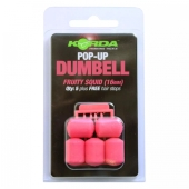 Пластикова приманка Pop-up Dumbell Fruity Squid 16 mm 1шт 