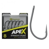 Крючки Ridge Monkey Ape-X Straight Point Barbed Size 6 10шт