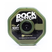 Поводочный материал в оболочке Ridge Monkey Rock Bottom Tungsten Coated Soft Camo Green 25lb 10m