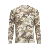 Реглан Simms SolarFlex Crewneck Prints Woodland Camo Sandbar XL (12727-154-50) 