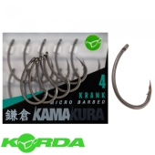 Гачки безбороді Korda Kamakura Krank Hook Barbless Size 4 10шт 