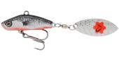 Тейл-спінер Savage Gear 3D Sticklebait Tailspin 65mm 9.0g Black Red 