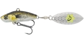 Тейл-спінер Savage Gear 3D Sticklebait Tailspin 73mm 13.0g Green Silver Ayu 