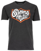 Футболка Simms Fish It Well Badge T-Shirt L к:charcoal heather 