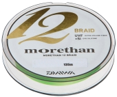 Шнур Daiwa UVF Morethan Sensor 12 EX+SI 150m (Lime Green) #1.2/0.14mm 27lb/12.2kg