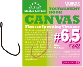 Крючок Varivas Super Trout Area Master Limited Canvas Additions №6.5 (15шт/уп) (арт.887721356364)