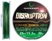 Поводковый материал Gardner Disruprion Weed Green/Black 25lb/11.3kg (арт.887718790129)