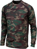 Реглан Pelagic Vaportek Long Sleeve Performance Shirt XXL к:green fish camo 