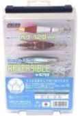 Коробка Meiho Reversible 120 200х126х36mm к:clear 