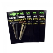 Резиновый конус для безопасной клипсы Korda Safe Zone Tail Rubbers Silt 10шт