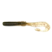 Cиликон Megabass COUNTER GRUB (P) (3.5inch) OLIVE RED FLAKE 