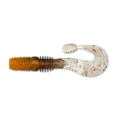 Cиликон Megabass COUNTER GRUB (P) (3.5inch) VIOS SMOKE CARAMEL CORE 