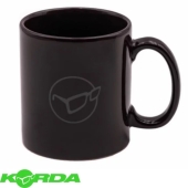 Кухоль керамічний Korda Mug Glasses Logo Burgundy 