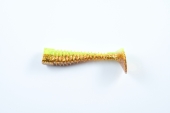 Силиконовая приманка ZEAKE S-GRAVITYY WORM SHAD 3&quot; #SGW3S006 CHARTREUSE GOLD GLITTER