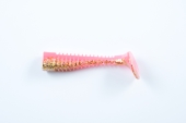 Силиконовая приманка ZEAKE S-GRAVITYY WORM SHAD 3&quot; #SGW3S005 PINK GOLD HOLOGRAM