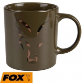 Кухоль керамічний Fox Green and Camo Head Ceramic Mug 