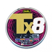 Шнур Duel Tx8 200M 17.2kg (0.24mm) 5Color #2.0 (H4337-5C)