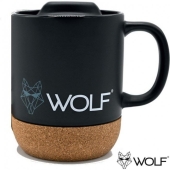 Кружка керамическая Wolf Mug Black Edition 450ml