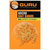 Кольца силиконовые для приманки Guru Bait Bands 2mm 2мм 100шт