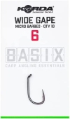 Крючок карповый Korda Basix Wide Gape Micro Barbed #6 (10 шт/уп)