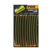 Термоусадочная трубка Fox Edges Shrink Tube Trans Khaki S 1,8-0,7mm 10шт