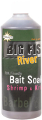 Ликвид Dynamite Baits Big Fish River Bait Soak Shrimp & Krill 500ml