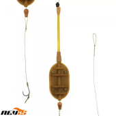 Кормушка с готовым поводком Nevis Method Feeder XL 30g 1шт