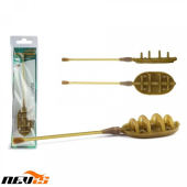 Кормушка Nevis Method Flat Feeder XL 60g 1шт