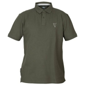 Поло з коміром Fox Collection Green/Silver Polo Shirt Green/Silver XL 1шт 