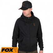 Толстовка Fox Collection Lightweight Hoody Black Marl Orange Logo L 1шт