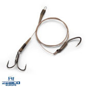 Готовый поводок Zebco DB Series Float Rig Leader 30lb 14kg Size 4 1шт