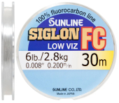 Флюорокарбон Sunline Siglon FC 30m 0.20mm 2.8kg поводковый