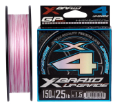 Шнур YGK X-Braid Upgrade X4 150m #0.3/0.09mm 6lb/2.7kg