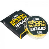 Шнур сподовый / маркерный Nash Spod and Marker Braid Hi-Viz Yellow Yellow 25lb/0.18mm 300m