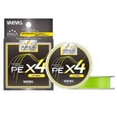 Шнур Varivas Super Trout Area PE X4 Neo Yellow 75m 2.47kg 0.071mm #0.175 (VA 16072)