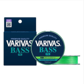 Шнур Varivas Bass PE X4 150m Flash Green 4.5kg 0.128mm #0.6 (VA 19501)