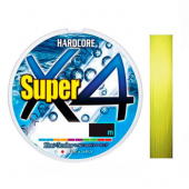 Шнур Duel Hardcore Super X4 150m Hi-Vis Yellow 9.0kg 0.19mm #1.2 (H4488-Y)