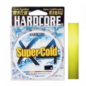 Шнур Duel Hardcore Super Cold X4 150m Hi-Vis Yellow 19.0kg 0.30mm #3.0 (H4466-Y)