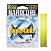 Шнур Duel Hardcore Super Cold X4 200m Hi-Vis Yellow 8.0kg 0.17mm #1.0 (H4469-Y)