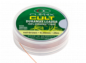 Шок-лидер Climax Cult Duramax Leader 0,24mm 20kg 20m Red Brown