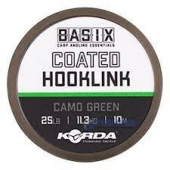 Поводочний матеріал без оболонки KORDA Basix Braided Hooklink 25lb/11,32kg 10м 