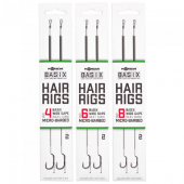 Готовый поводок Korda Basix Hair Rigs Wide Gape 18LB/8,2kg Size 6 2шт