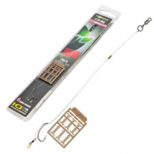 Готовый поводок Korda IQ D Rig Barbed Kurv 10lb size 8 1шт