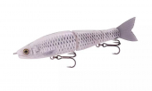Воблер GAN CRAFT JOINTED CLAW SHIFT 113 F #U-19 FAINT GLOW SHAD