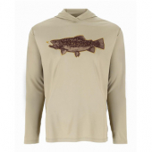 Худи Simms Tech Hoody - Artist Series Stone Trout Fly M (13521-1312-30)